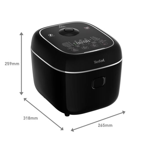 Tefal Delirice Max Fuzzy Logic 1.8L Rice Cooker RK7778 ƒ?? 10 cups, 13 programs, 4mm spherical pot with ceramic coating