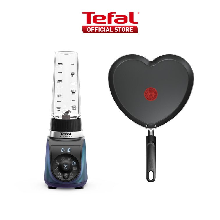 Tefal BlendUp Personal Blender BL19H4 Removable blades, 2 dishwasher safe BPA-free Tritan jars, 1000W, 8 auto programs