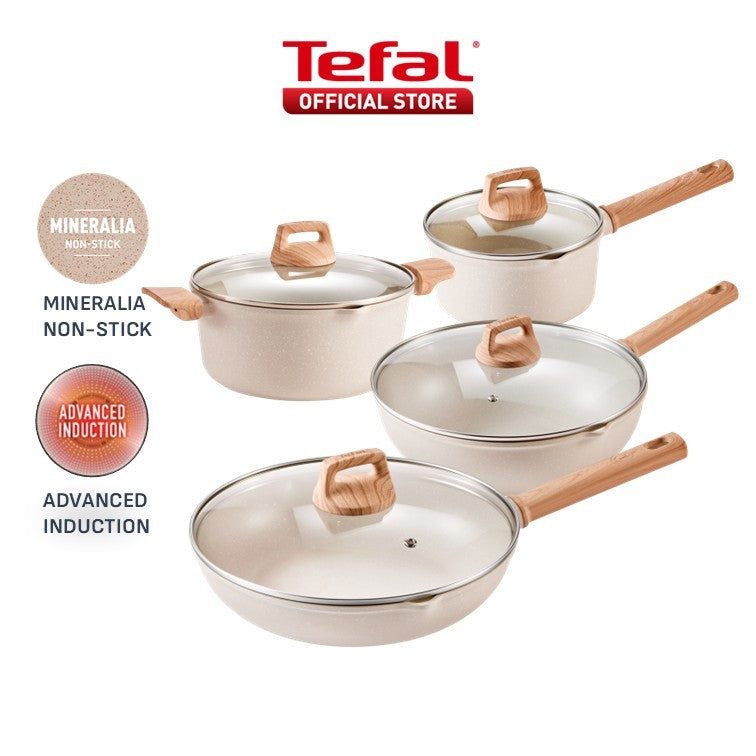 Tefal Cristalia Plus Deep Fry Pan 26cm / Saucepan 16cm / Stew Pot