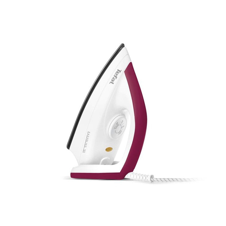 Tefal Durilium Technology Soleplate Easygliss Dry Iron 1.8m 1200W FS4030  Precise Temperature, XL Cord, Indicator Light, Fastest glide
