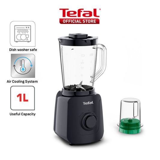Tefal Blendforce Essential Blender w/ Chopper BL4118 - 450W, 1.85L Capacity, 4 Blades, 2 Speed, Pulse Mode