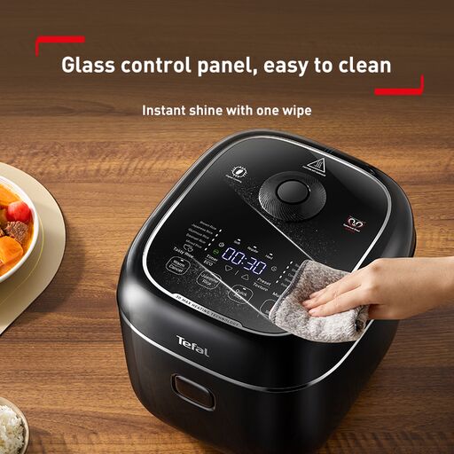 Tefal Delirice Max Fuzzy Logic 1.8L Rice Cooker RK7778 ƒ?? 10 cups, 13 programs, 4mm spherical pot with ceramic coating