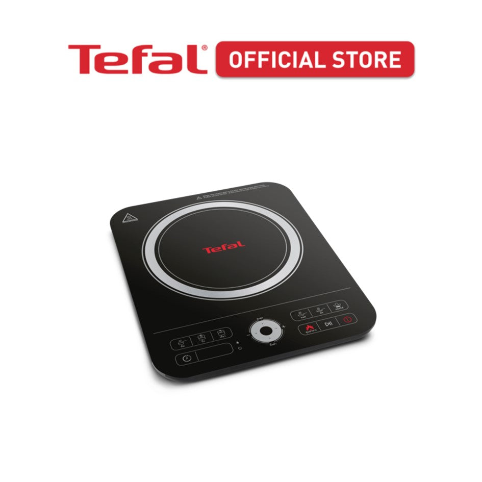 Tefal Easy & Fast Cooking Express Induction Hob ( 100W - 2100W ) 29 cm x 36 cm x 4.8 cm IH7208