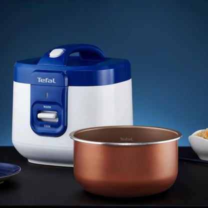 Tefal Everforce Mechanical Rice Cooker 1.5L RK3611  4-Layer, Durable, 5H Keep-Warm, High Resistant, 10-Cups