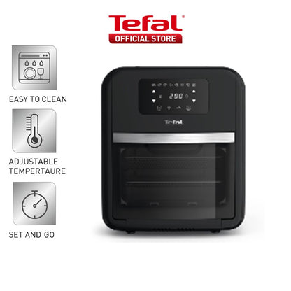 Tefal Easy Fry Healthy Air Fryer Oven & Grill w/7 Accessories 11L 9-in-1 FW5018  8 Programmes, 99% Less Fat, Rotisserie, Easy-to-Clean