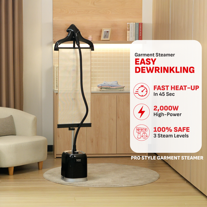 Tefal Pro Style Garment Steamer IT3480 – Perfect for all Fabrics, Sanitizing Function , Vertical System, Long-Lasting