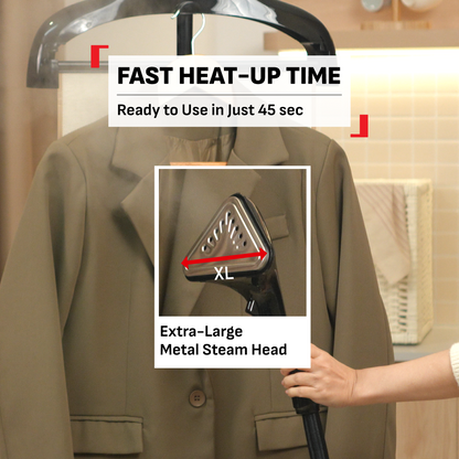 Tefal Pro Style Garment Steamer IT3480 – Perfect for all Fabrics, Sanitizing Function , Vertical System, Long-Lasting