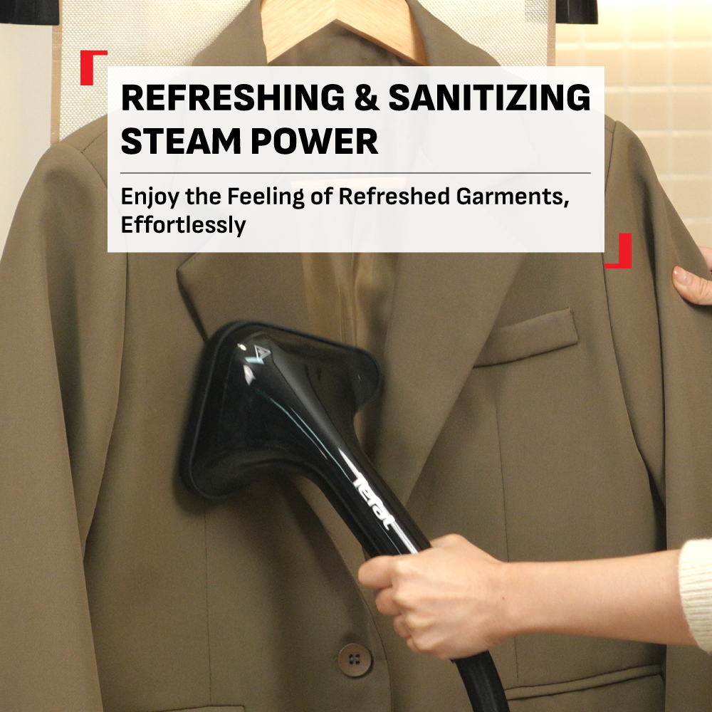 Tefal Pro Style Garment Steamer IT3480 – Perfect for all Fabrics, Sanitizing Function , Vertical System, Long-Lasting