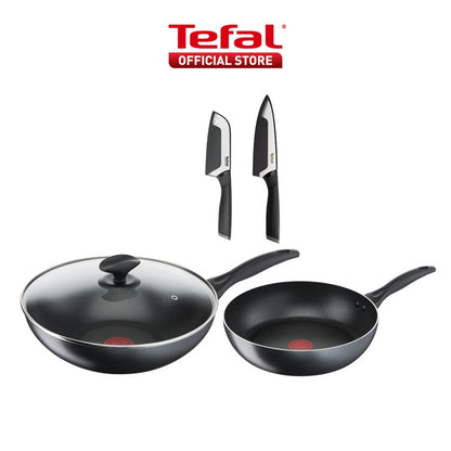 Tefal Cook & Clean Range Frypan, Wok Pan, Cookware Set 20cm/24cm/26cm/28cm/30cm