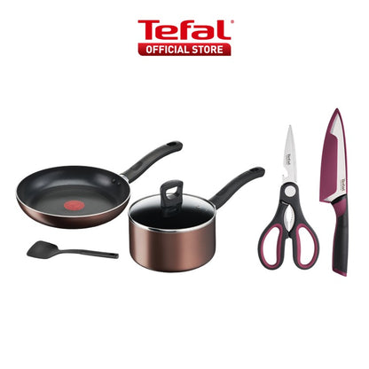Tefal Day by Day Frypan, Deep Frypan, Saucepan, Stewpot, Wok Pan 18cm/22cm/24cm/26cm/28cm/32cm