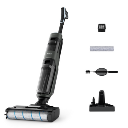 Tefal X-Clean 4/5 Wet & Dry Handstick Vacuum GF5035/GF5436 - 2-in-1 Vacuum & Wash, Edge Cleaning, Self-Cleaning, Smart Dirt Detection, LED Display