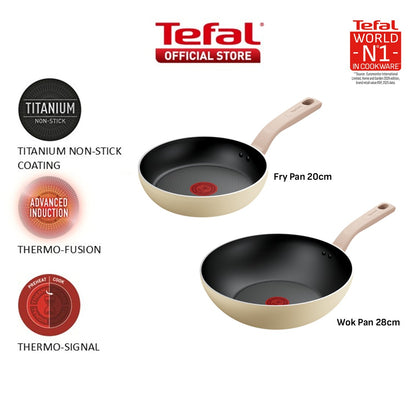 Tefal Daisy Frypan,Wok Pan 20cm/24cm/28cm