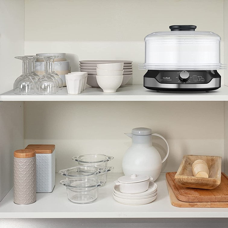 Tefal Ultracompact Steamer Practical Capacity 3 Tier 9L VC2048