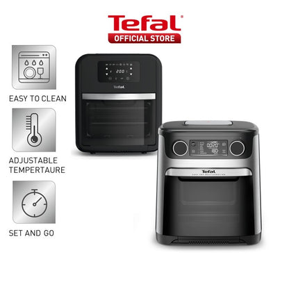 Tefal Easy Fry Healthy Air Fryer Oven & Grill w/7 Accessories 11L 9-in-1 FW5018  8 Programmes, 99% Less Fat, Rotisserie, Easy-to-Clean