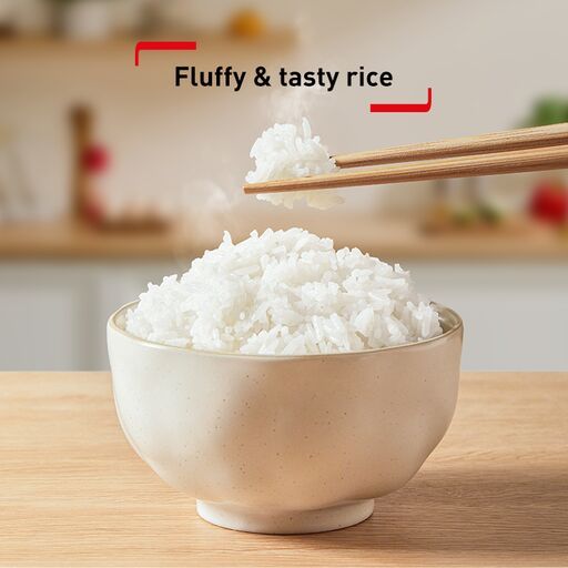 Tefal Delirice Fuzzy Logic 1.8L Rice Cooker RK7711 ƒ?? 10 cups, 11 programs, 2mm spherical pot with ceramic coating