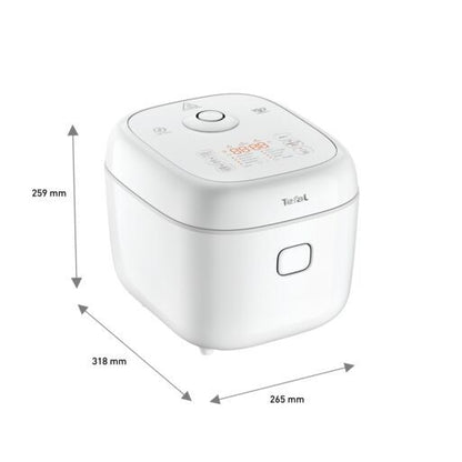 Tefal Delirice Fuzzy Logic 1.8L Rice Cooker RK7711 ƒ?? 10 cups, 11 programs, 2mm spherical pot with ceramic coating