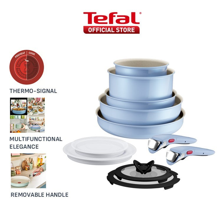 Tefal Ingenio Serenity 11pc Cookware Set