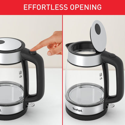 Tefal Glass Kettle 1.7L KI6058