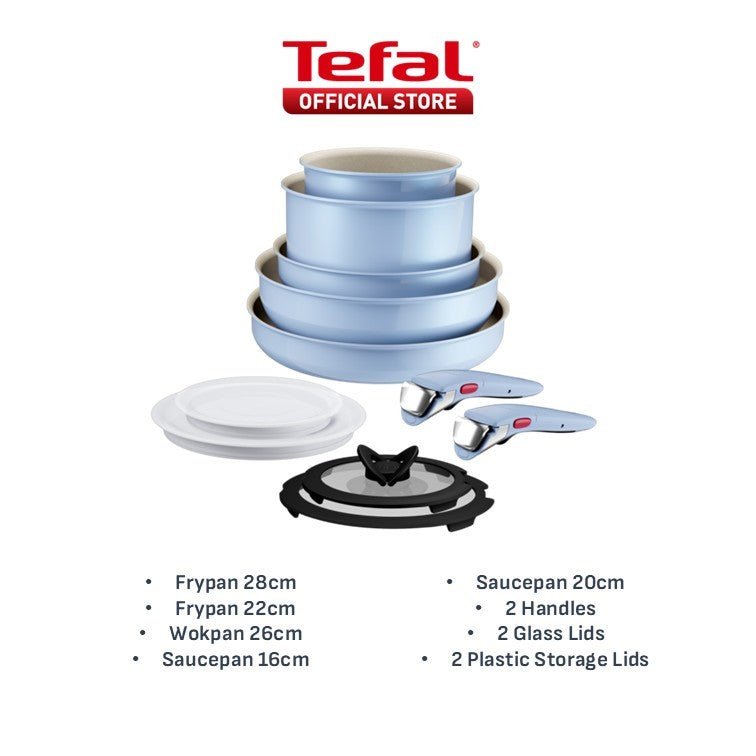 Tefal Ingenio Serenity 11pc Cookware Set – Tefal Singapore