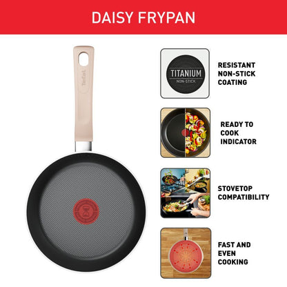 Tefal Daisy Frypan,Wok Pan 20cm/24cm/28cm