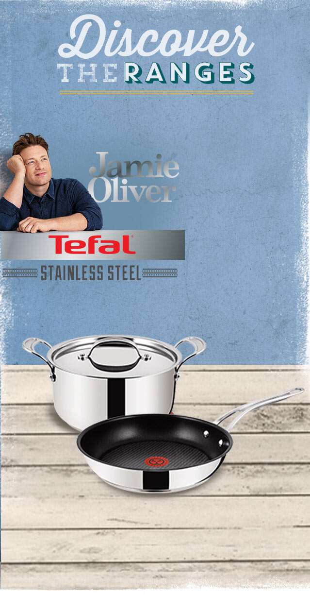 Tefal Jamie Oliver Stainless Steel